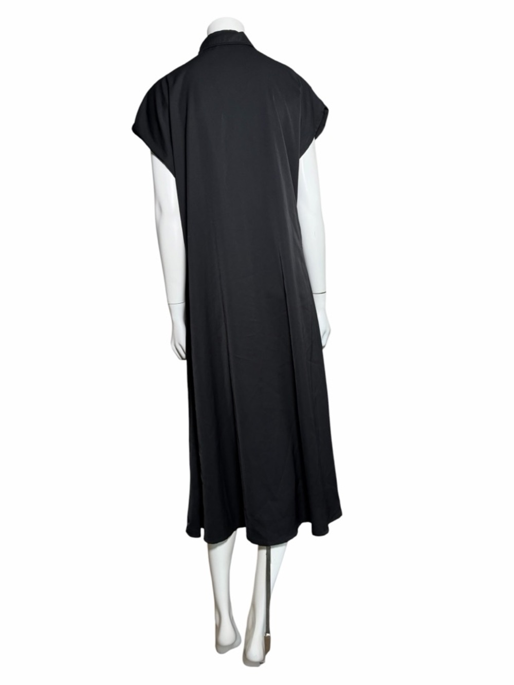 Disturbia Slither Midi Dress Black Snake Embroidered Shirt Dress US 4 - Picture 9 of 13